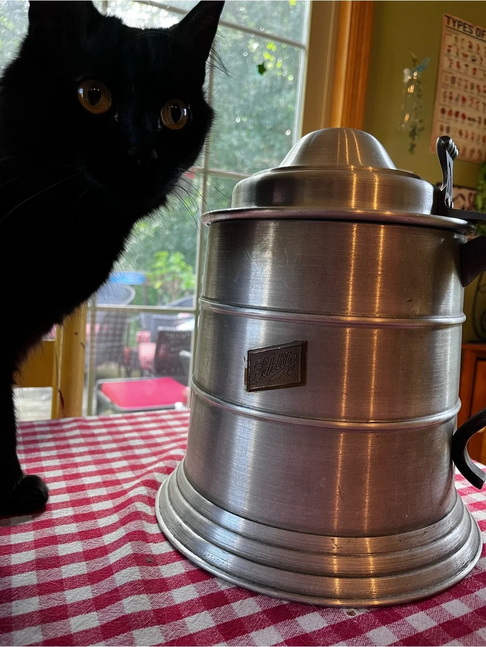 Schlitz beer pewter